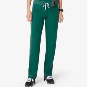Figs Hunter Green Livingston Scrub Pants NWT